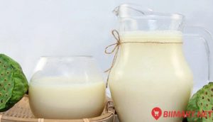 cách làm sữa hạt sen