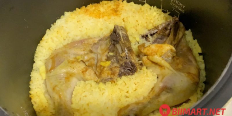 Cách Nấu Cơm Gà Bằng Nồi Cơm Điện Ngon Như Ngoài Hàng