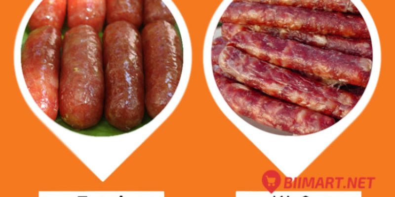 Mẹo Nhỏ Phân Biệt Phân Biệt Lạp Xưởng Tươi Và Khô