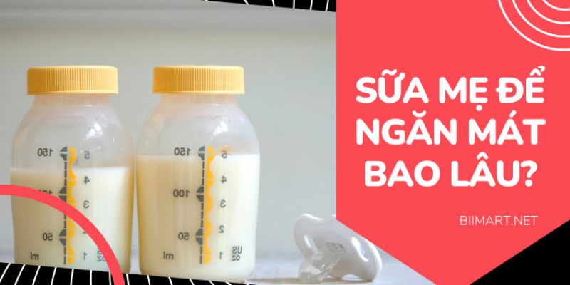 Sữa mẹ để ngăn mát được bao lâu? Bảo quản sữa mẹ đúng cách